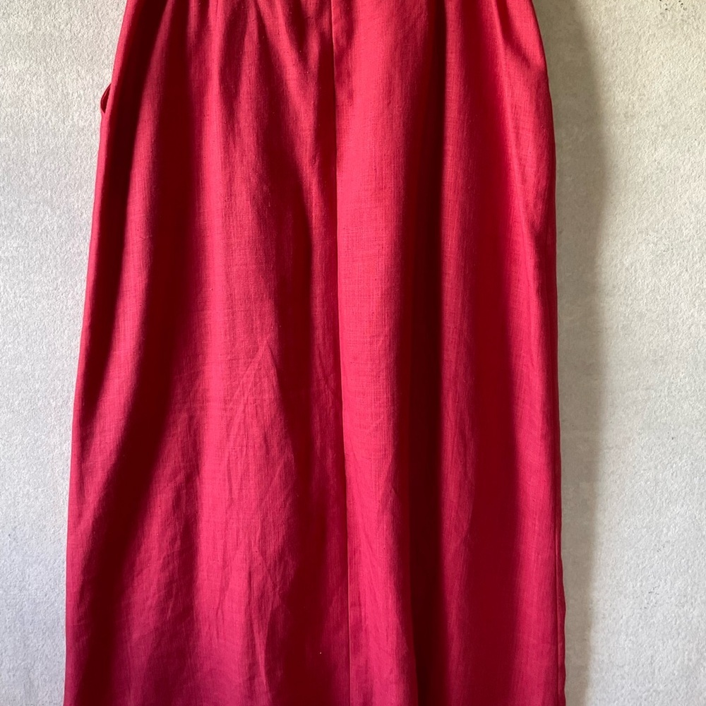 Susan Bristol Women's Skirt. Maxi. Linen. Size 10 - Picture 5 of 9